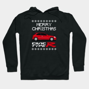 Civic Type R Merry Christmas Edition Hoodie